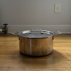 NWOT All-Clad D5 8qt 11.25”D Stainless cookware
